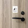 Cat Sticker, Stylish, Open and Close, Door Seal, Cat, Waterproof
