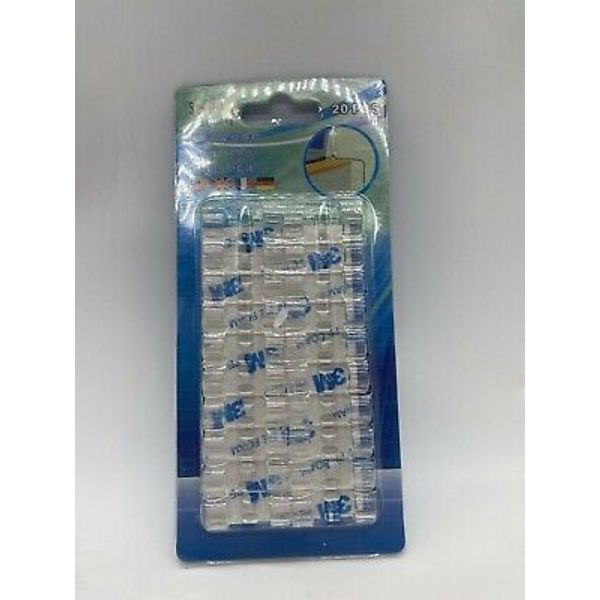 20Pcs/Pack Self-Adhesive Wire Organizer Line Cable Clip