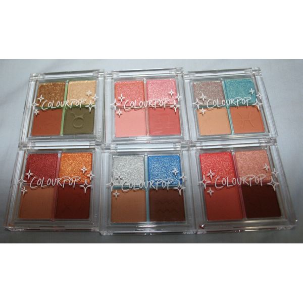 ColourPop Eyeshadow Mini Makeup Palette Zodiac Signs Multicolor Set of 6.NEW