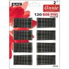 Annie Bob Pins 2" 120Ct Black