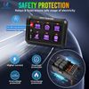 6 Gang RGB Switch Panel On/Off Toggle LED Light Circuit Relay System Box Kit 12V
