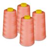 4 x Cones overlocking Thread 40S/2, 3000 Yards (103 Salmon Pink)