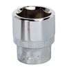Sealey Sp3818 Walldrive Socket 18Mm 3/8Sq Drive Fully Polished