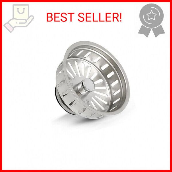 97353 Kitchen Sink Basket Strainer Replacement for Kohler Style Drains Stainless