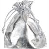 New Bags Metallic Silver 11x14 cm, Set of 6