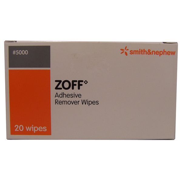 Zoff Adhesive Remover 20 Wipes