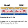 Hamms Flag 3x5ft Vivid Color Double Stitched with 2 Brass Grommets