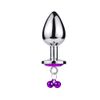 SM VIP Heart Plug with Bell PUR-M (112M)