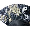 シルク扇子 陰陽龍虎 504-548