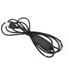 Cleiscry USB LED Dimmer DC 5V Dimmable Switch 1.5 m Cable Light Modulator Lamp Line Dimmer Controller Table Lamp Power Wire (Black)