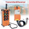 12-24V Industrial Crane Remote Control Radio Controller Transmitter & Receiver