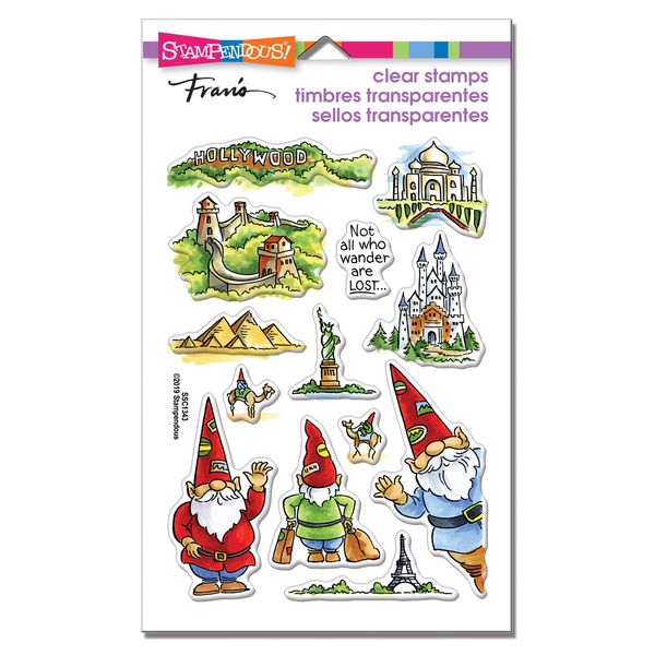 Clear Stamps STAMPND GNOME TRAV