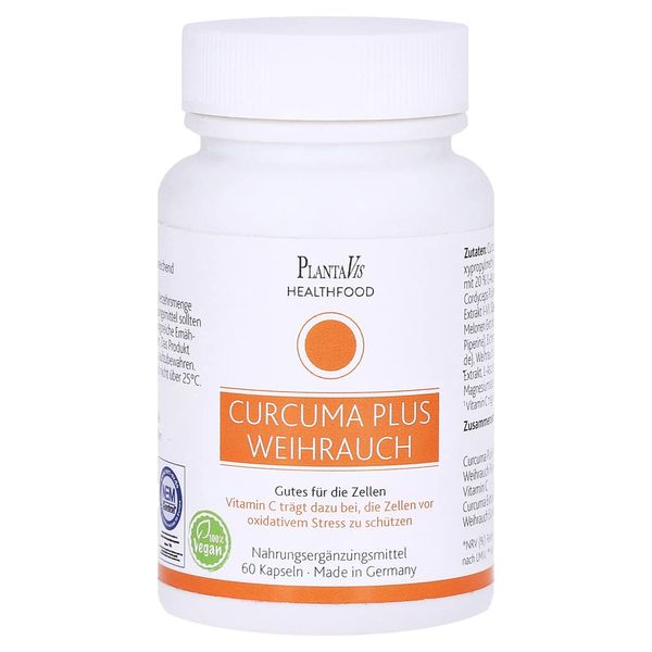 PlantaVis Curcuma Plus Frankincense Capsules