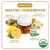 MOOM - Facial Sugaring Wax Travel Kit, Hair Removal for Chin, Eyebrows & Upper Lip - Made with Aloe Vera & Tea Tree Oil - Includes 1.6oz Jar, 6 Reusable Fabric Strips & 2 Wax Applicator Sticks