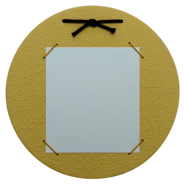 Sunshoankake Paper Round Colored Paper Hanging (Cream)