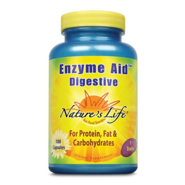 Nature's Life Enzyme Aid Digest Cap | 100 ct