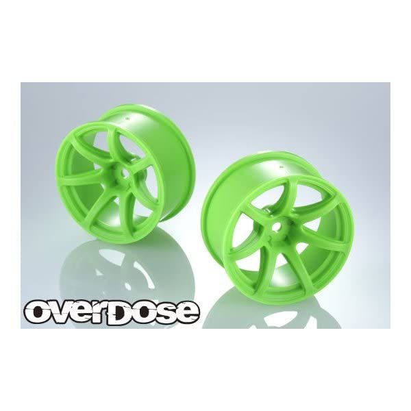 OVER DOSE OD2724b R-SPEC WORK EMOTION T7R (Fluorescent Green/OFF+7)
