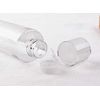 XUMIN 3PCS 250ML 8.8OZ Empty Refillable Clear Plastic Make Up Water Bottle with Double Screw Lid Toner Lotion Dispensing Jas Pot Vial Portable Cosmetic Container Holder for Travel and Daily Life