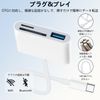 SD Card Reader, 3 in 1 Multi-Type C, Memory Card Reader, USB/SD/TF Converter Adapter, 0TG Function, No Settings, No Settings, High Speed Transmission, Two-Way Transfer, Camera Reader, Compatible with