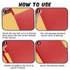 A4 Assorted Colours Clip Bar File, Plastic Project Folder Document Classification with 50 Sheets Capacity and Sliding Bar Ideal for Presentations & Projects Home/Office/School (10)