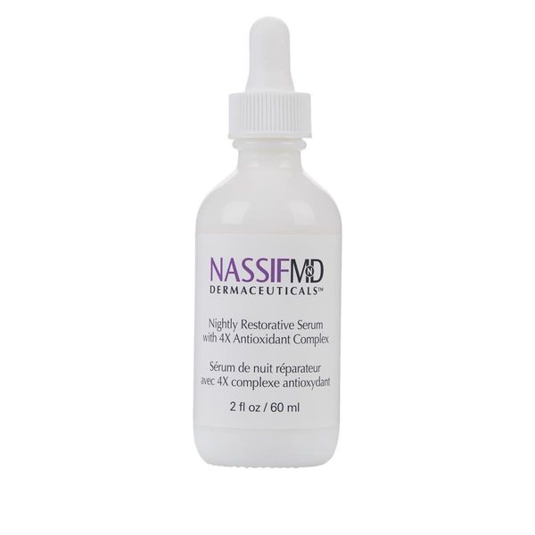 NassifMD Nightly Restorative Serum  with 4X Antioxidant Complex - New/Sealed