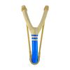 Neon Blue Wooden Slingshot