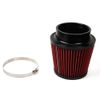4inch/100mm High Flow Inlet Cold Air Intake Cone Replacement Dry Air Filter Red