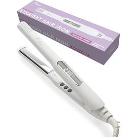 SALONMOON Men's Hair Iron, Straight, 0.6 inch (15 mm), Can Be