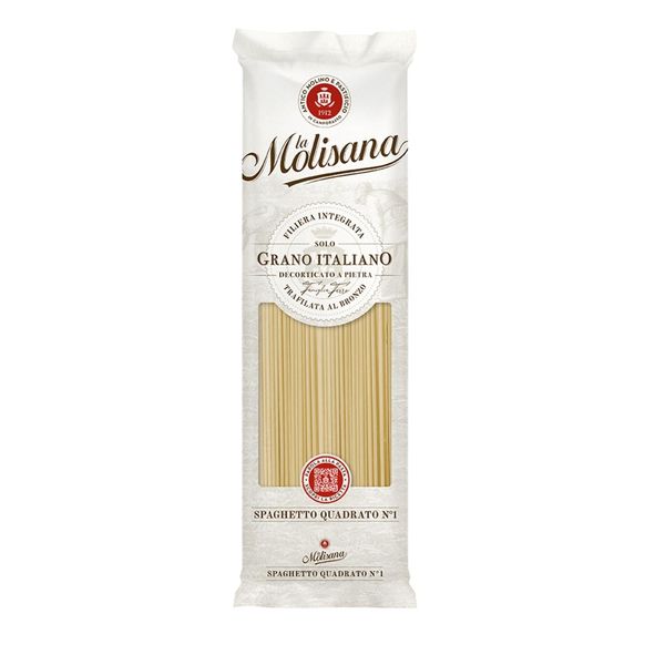 la Molisana Spagette Quadrat (Chitara), Bronze No. 17.6 oz (500 g)