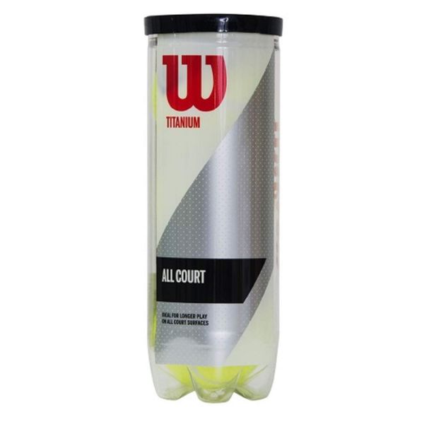 Wilson Titanium All Court Surfaces Tennis Balls