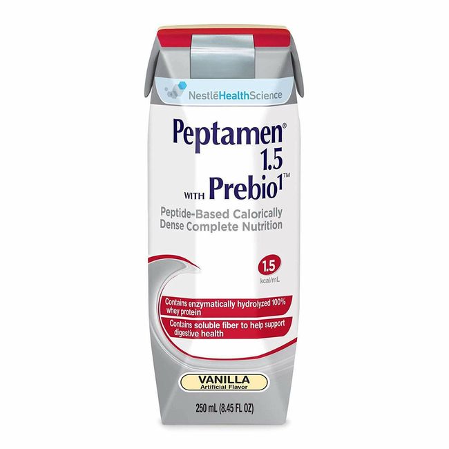 Peptamen 1.5 with Prebio1 Vanilla 250ml - Case of 24 #10043900349586 ''''