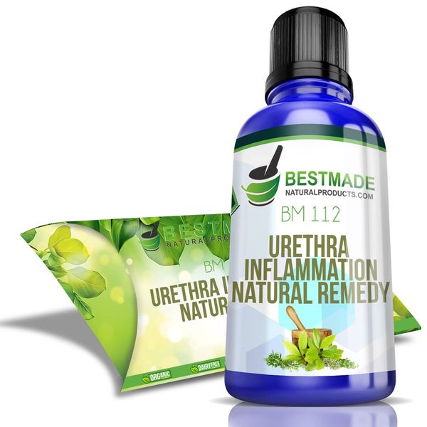 BestMade Natural Products Urethra Inflammation Natural Remedy (BM112) - Natural Support for Urinary Comfort and Health Liquid Drops