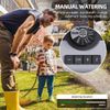 Aqualin Water Timer Digital Programmable Garden Sprinkler Timer 2 Outlet Irrigation System Controller Rain Delay Manual Watering Automatic for Yard