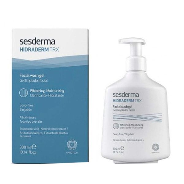 SESDERMA HIDRADERM TRX Gel Facial Wash 300ml, 0.0000, 300 ml (Paquete de 1), 0.383 kilograms, 300 mililitro, 1