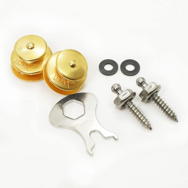 LOXX LOXX Music Box Standard Gold Strap Lock