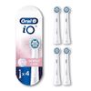 iO Series Gentle Care Replacment Brush Head for Oral-B iO Series Electric Toothbrushes, White, 4 Count