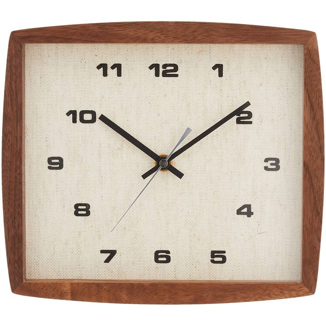 La-Luz 109010 Form Clock Mix Size: Approx. W22 D4 H19