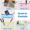 B6 Plastic Zip Wallets,10 Pcs Zip Document Wallet File Zipper Bags for Receipts,Office,School (Multiple Colour)