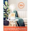 2in1 Humidifiers for Bedroom 2.5L Cool Mist Humidifier &Diffuser Colorful Light