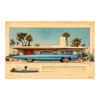 1960s Mid Century Modern Future Concept Art Print BPS8