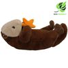 WISHPETS Floating Sea Otter 13" Plush Toy, Eco Friendly