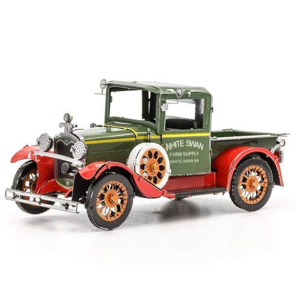 Metal Earth 3D Puzzle Car Ford Model A 1931 Ford Metal Puzzle Mockups to Build for Adults Challenging Level 8.51 X 3.71 X 3.99 cm