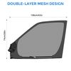 Magnetic Bug Screen for Front Doors, Pair Universal Size for Promaster, Sprinter, Metris, and Other Van