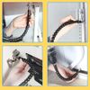105° Right Angle Extension Drill Adapter Impact Driver Hex Bit Flexible Shaft ET