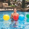 Inflatable 11" Smile Face Medium Beach Balls - Toys - 12 Pieces