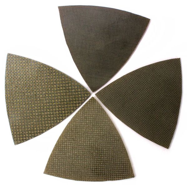 Z-Lion Diamond Triangular Sanding Pads for Oscillating Tools(4 Pcs/lot)