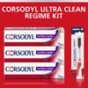Corsodyl Gum Care Ultra Clean Toothpaste and Toothbrush Regime Kit