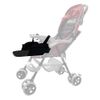 Stroller Footrest,Oxford Universal Stroller Footstool Support for Stroller(Black)