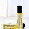 Lavender ,Geranium , Palmarosa  Perfume Oil Roller Ball  10ml