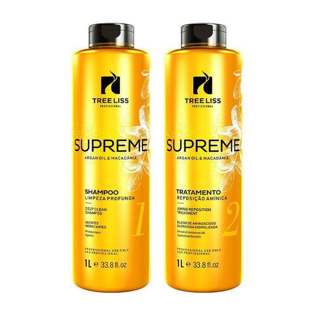 Tree Liss Profissional Supreme Capilar Keratin Formaldehyde Straightening